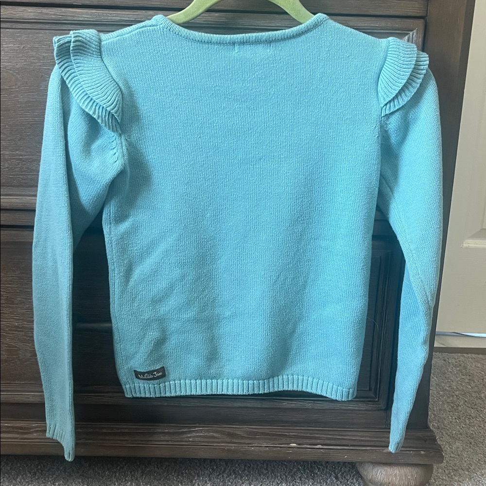 Matilda Jane Light Blue Knit Sweater - Picture 4 of 4